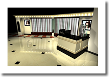 Sunglass kiosk